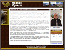 Tablet Screenshot of carrollcountygov.us